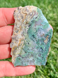 Green Phosphorescent Moss Agate