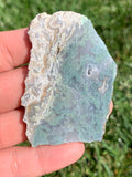 Green Phosphorescent Moss Agate