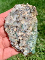 Green Phosphorescent Moss Agate