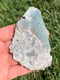 Green Phosphorescent Moss Agate